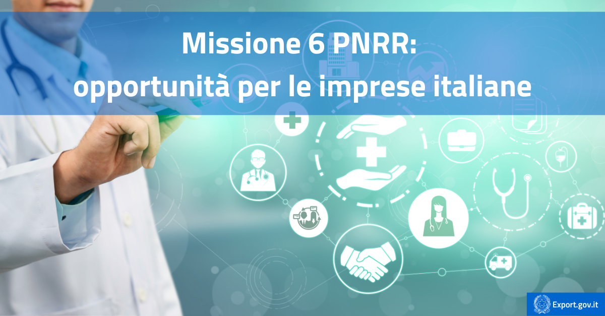 Missione 6 PNRR opportunità per le imprese italiane-cover