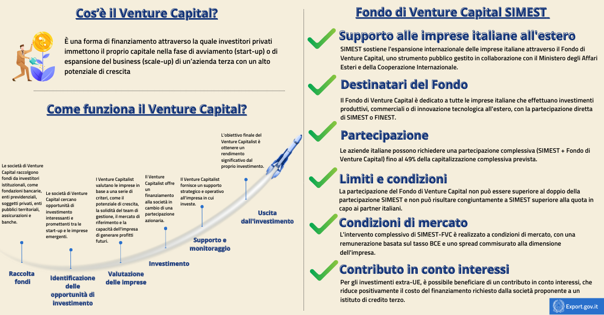  Come crescere all’estero con il Venture Capital-infografica