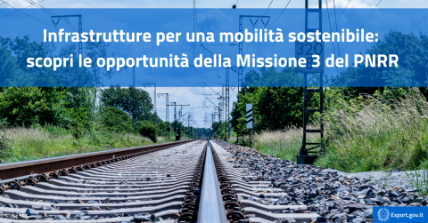 Infrastrutture per una mobilità sostenibile scopri le opportunità della Missione 3 del PNRR -cover