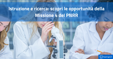 Istruzione e ricerca scopri le opportunità della Missione 4 del PNRR-copertina